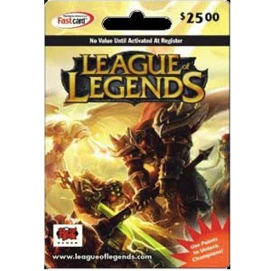 League of Legends NA $25